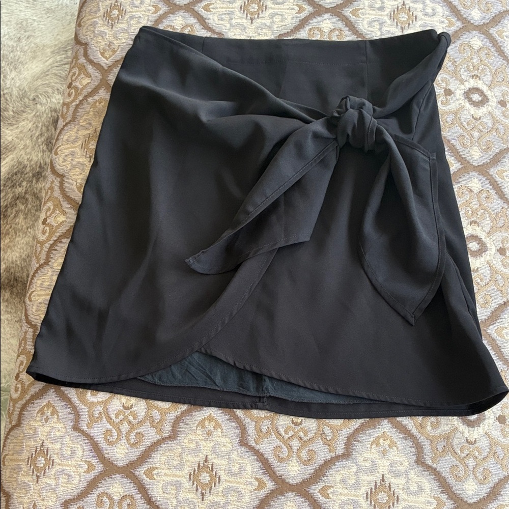Bluivy Black Mini  Skirt
